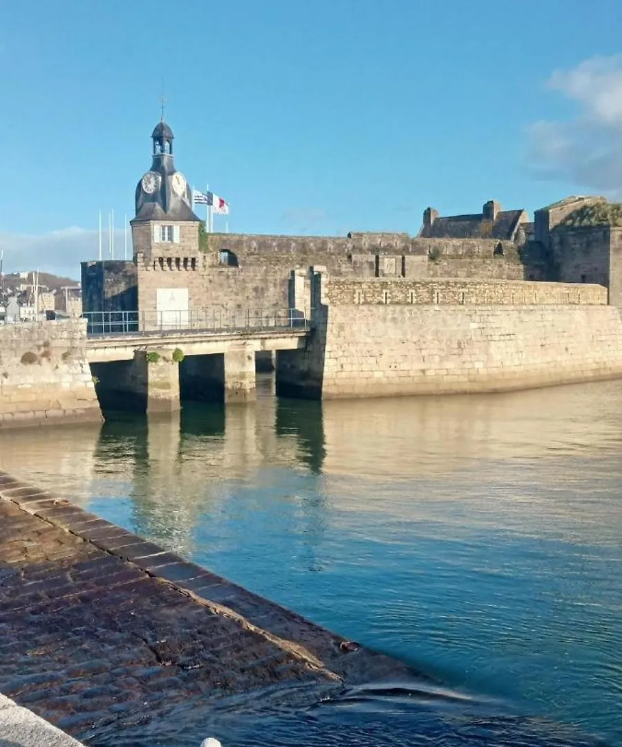 T2 Petit Nid Douillet Proche De La Plage Et La Ville Close Concarneau 0*,  Fransa